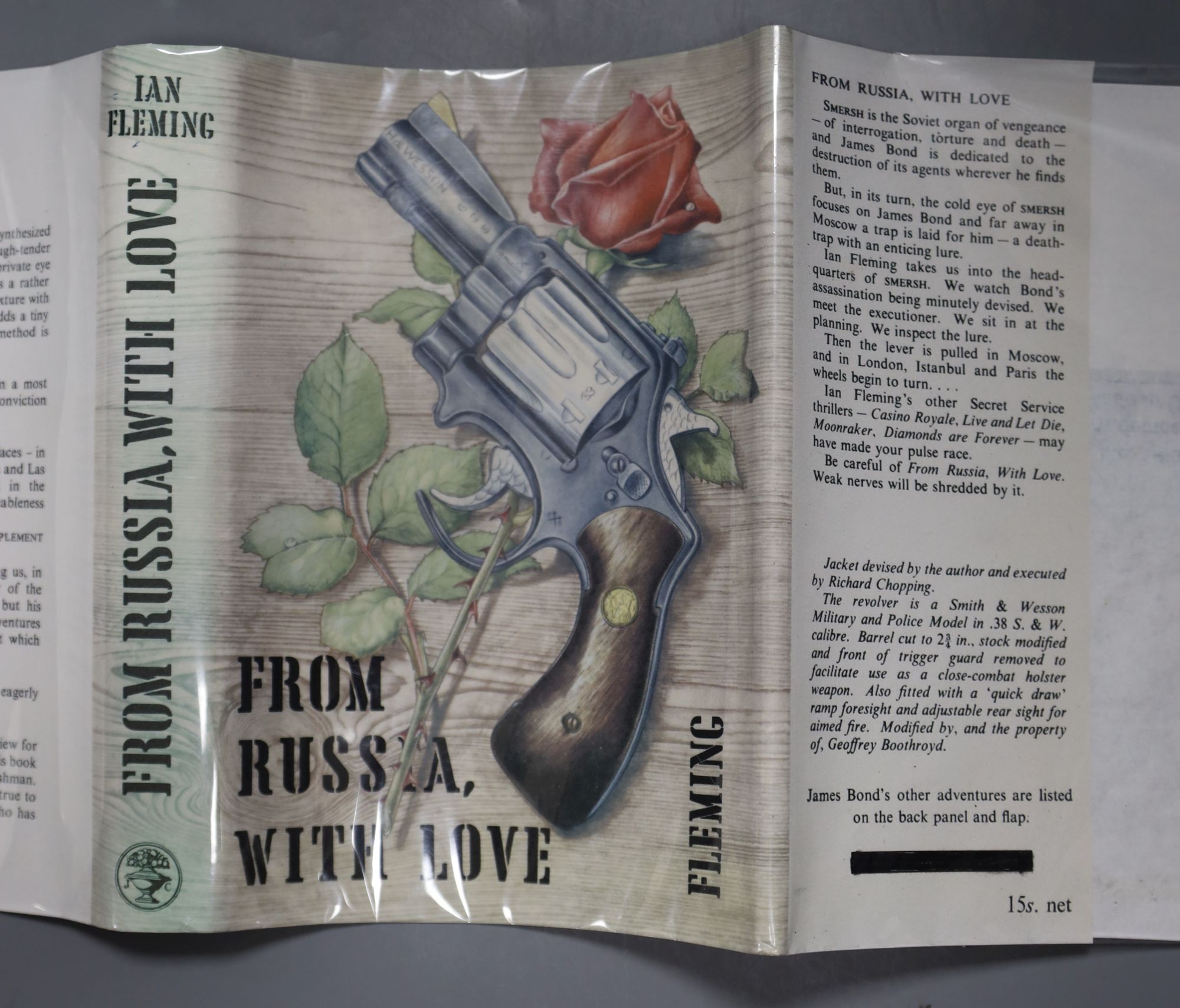 Fleming, Ian - From Russia, With Love, 1st edition (1st impression), d/wrapper (repro), 1957